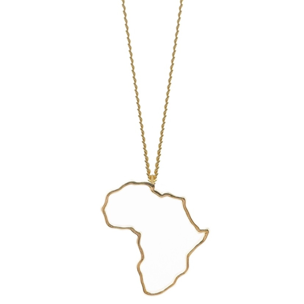 Africa Pendant Necklace